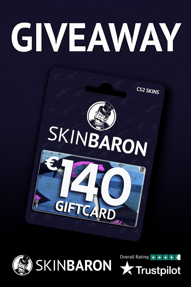 Kebab (@k1ngkebab0) on Twitter photo Da ich noch im Urlaub bin, verlose ich zusammen mit
<a href="/SkinBaronDE/">SkinBaron.de</a> einen 140€ SkinBaron-Gutschein.
Wenn ihr Schnapper findet:
➡️Code: Kebab😍
->0% Marktplatzgebühren+10% Verkaufsgebühren
1⃣Folge mir & <a href="/SkinBaronDE/">SkinBaron.de</a>
2⃣Like & retweete
3⃣Markiere jemanden
Viel Glück🍀#Süpersiniz Da ich noch im Urlaub bin, verlose ich zusammen mit
<a href="/SkinBaronDE/">SkinBaron.de</a> einen 140€ SkinBaron-Gutschein.
Wenn ihr Schnapper findet:
➡️Code: Kebab😍
->0% Marktplatzgebühren+10% Verkaufsgebühren
1⃣Folge mir & <a href="/SkinBaronDE/">SkinBaron.de</a>
2⃣Like & retweete
3⃣Markiere jemanden
Viel Glück🍀#Süpersiniz