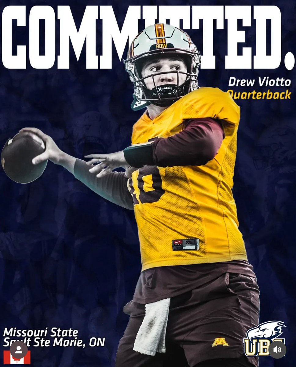Back to the HomeLand! 🇨🇦🇨🇦

A BIG congrats to our QB son Drew Viotto who has committed to play football at the University of British Columbia in Vancouver! Drew has been accepted into the Sauders school of Business!  We are proud of Drew &amp; all he has been through to get here!
