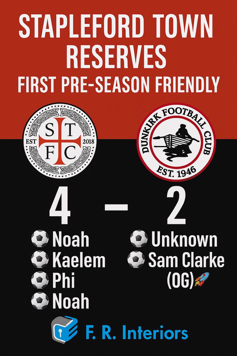 Good First Game Back to Blow off the Cobwebs. Massive shout out to F.R Interiors for their continued Sponsorship 👏🏼🙌🏻