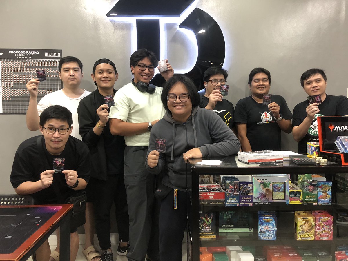 joperson345's tweet photo. Snagged another top 8 for our hometown Final Fantasy Store Championship at @TopDeckPH! Played @PVDDR ‘s list with some changes and the deck was super fun to play with, even had some crazy turns with Draconautics Engineer! Standard is amazing as always!

Matchups in the comments: https://t.co/KLAnf9oJvd
