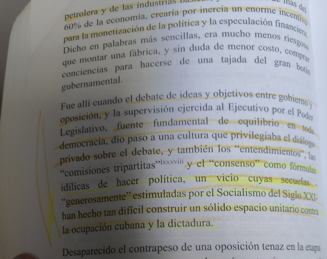 Página 112 del libro de Salas Romer, "El Futuro tiene su Historia". Esos "entendimientos" se plasmaron en el llamado "Estatuto de la Transición", que sigue vigente entre partidos y entiendo q también redactó José Ignacio Hernández. No es documento constitucional sino acuerdo
