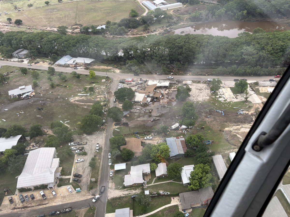 Rep. Chip Roy Press Office (@repchiproy) on Twitter photo After a helicopter tour, more to follow, but two images: 
1) the damage to Camp Mystic.
 2) the damage to the iconic Hunt Store (zoom in).  
We continue to work and pray here in Kerrville. After a helicopter tour, more to follow, but two images: 
1) the damage to Camp Mystic.
 2) the damage to the iconic Hunt Store (zoom in).  
We continue to work and pray here in Kerrville.