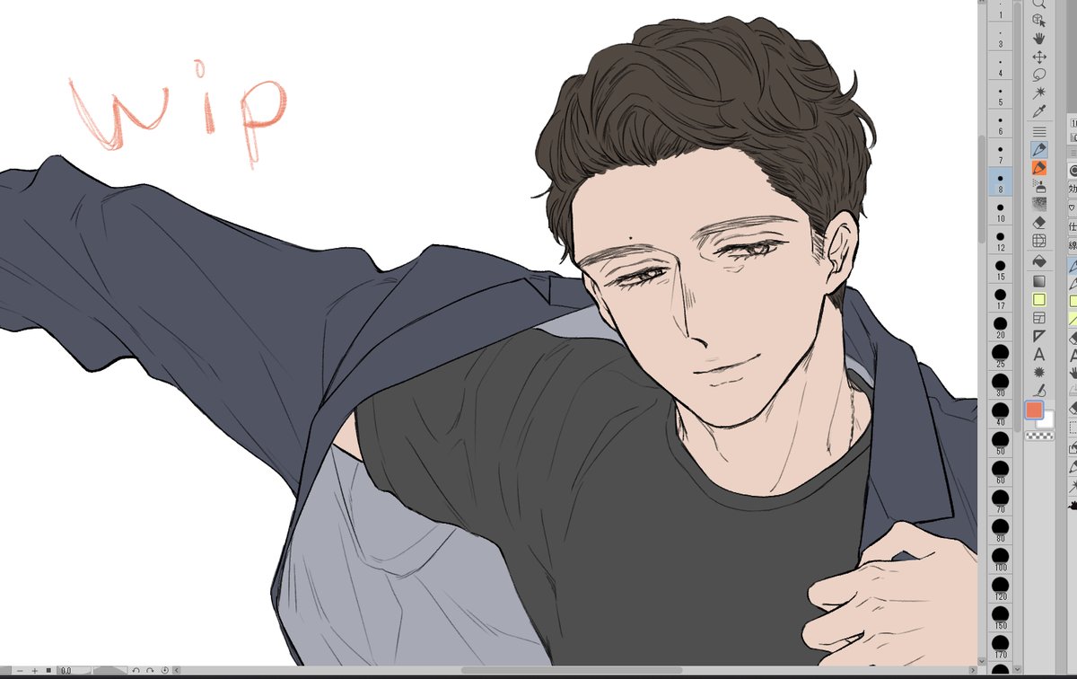 描きかけはたくさんある🥲
これは最初のパリデートのおめかし🔑
#RWRBfanart