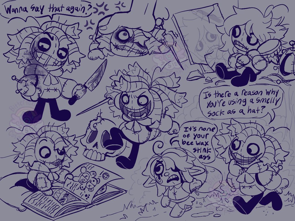 CosmicFunk69's tweet image. Finally post these after months of not doing it so 🤲
There’s still more Pleff lore I’m stirring in the kitchen &gt;p0
