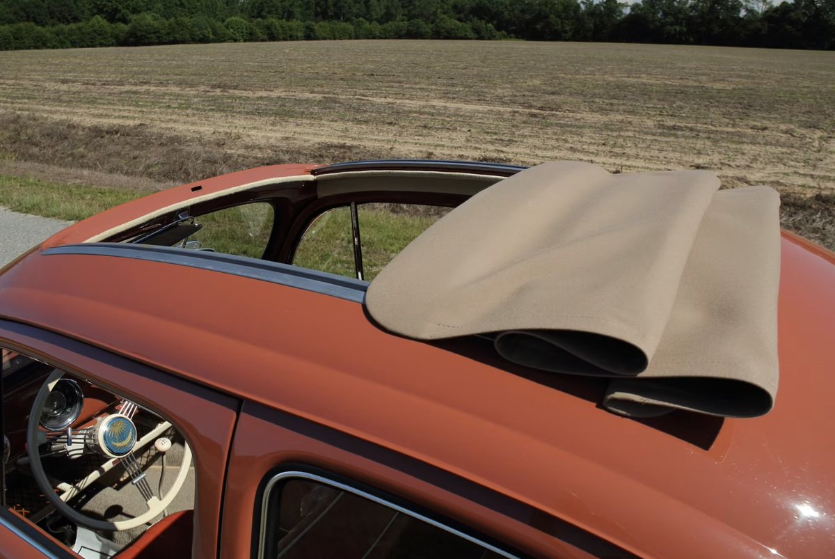 Offered at Mecum Harrisburg: 1957 Volkswagen Beetle Sunroof // 1192cc Flat-4, 4-Speed

▪️Vehicle Listing: mecum.com/lots/1148592/1…
▪️Register to bid: shorturl.at/DOTpp

#MecumHarrisburg #Mecum #MecumAuctions #WhereTheCarsAre