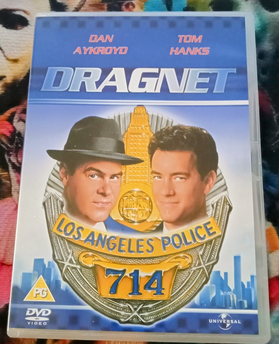 DanielB42739700's tweet image. This afternoon's movie was a rewatch of Dragnet. 

I always enjoy this one. 

Admittedly it's a little uneven but  Dan Aykroyd is really good as Sergeant Friday and it's never less than fun. 
👍🎬

#physicalmedia #Dragnet
#comedy #FilmTwitter