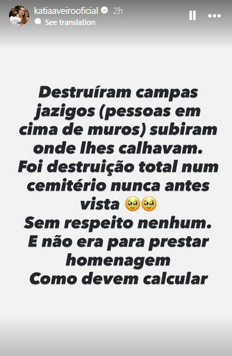 CabineSport's tweet photo. Stories de Katia Aveiro sobre a ausência de Cristiano Ronaldo.

(Thread) https://t.co/0Z9WDoFwxm