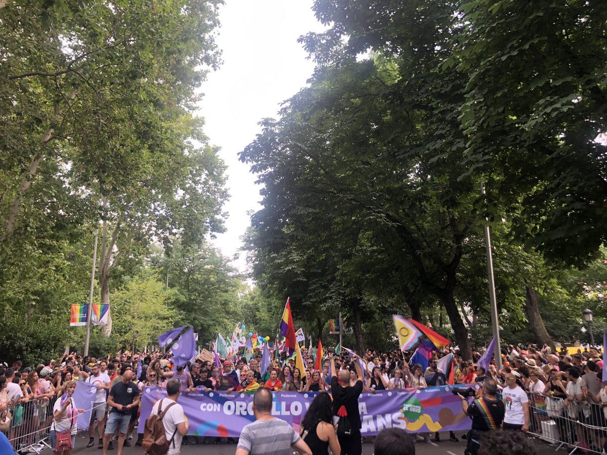 🏳️‍🌈🏳️‍⚧️ Con orgullo y furia trans. 

No solo defender lo conquistado, ir a por todo lo que haga falta transformar.