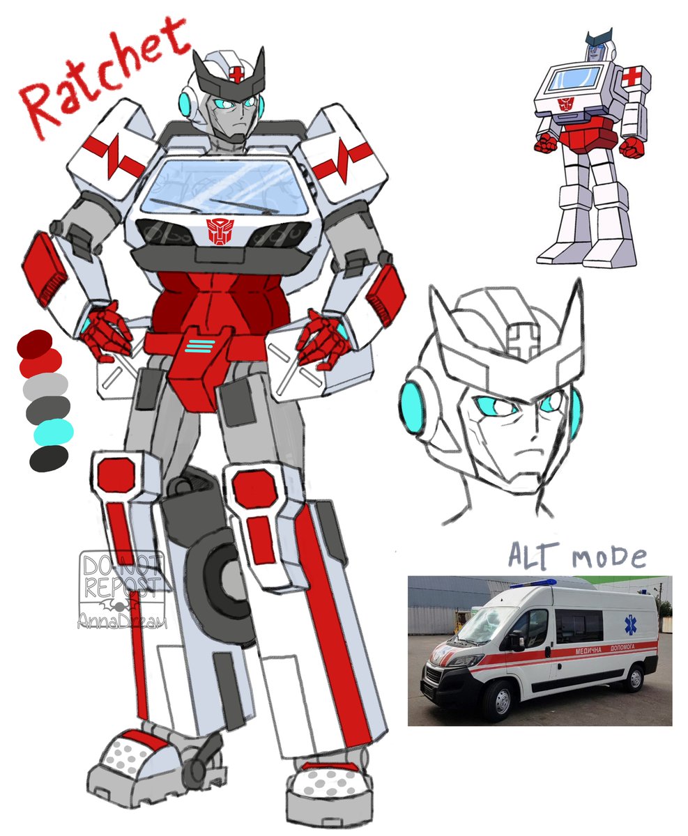 AnnaDream24's tweet image. Drift and Ratchet in TF ES style!
  
#TransformersEarthspark  #Transformers #Ratchet #drift #Dratchet
