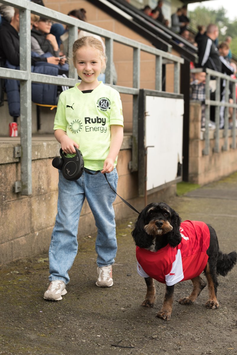 Thank you to all the <a href="/ftfc/">Fleetwood Town Football Club</a> supporters who made the trip  to Irongate today, including those with 4 legs.  We were delighted to welcome Buddy.  Excellent effort on the shirt !

Dogs are welcome at all our home games including Tuesday's game v <a href="/pnefc/">Preston North End FC</a> #UpTheBrig <a href="/nonleaguedogs/">nonleaguedogs</a>