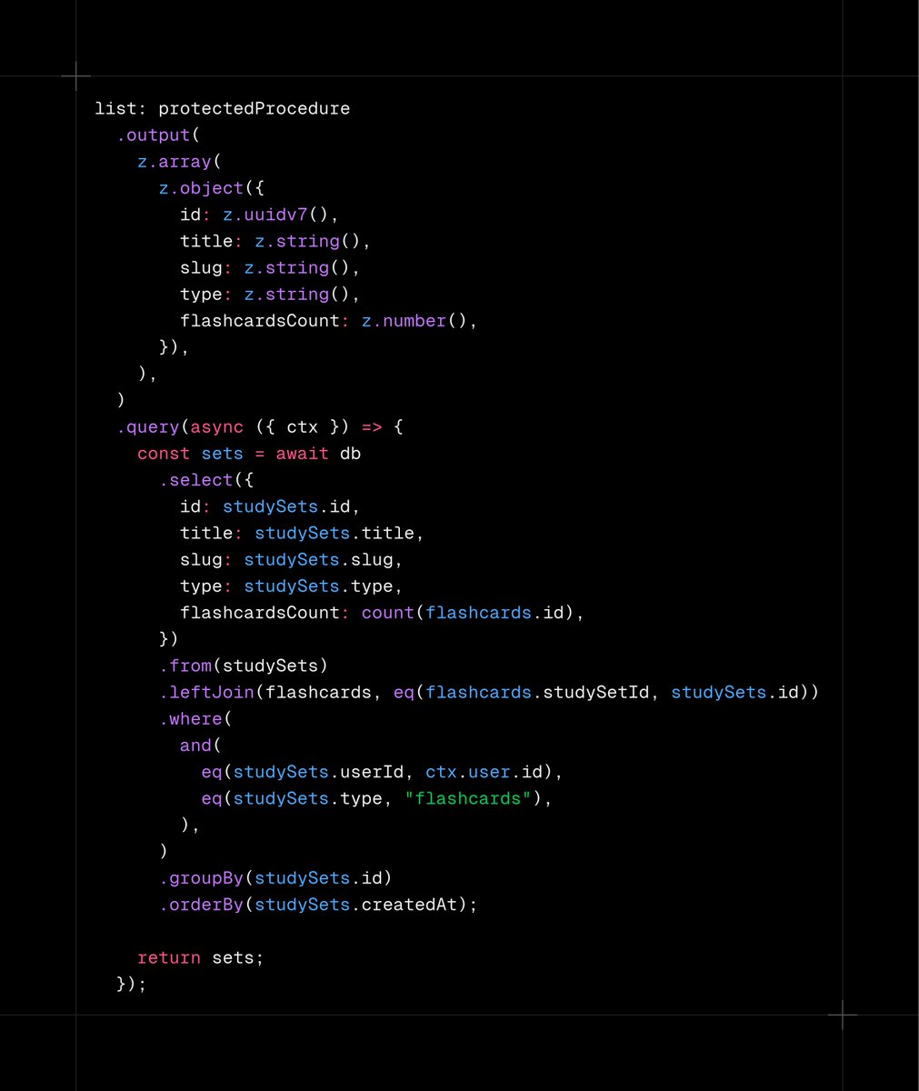 loving trpc + drizzle <3