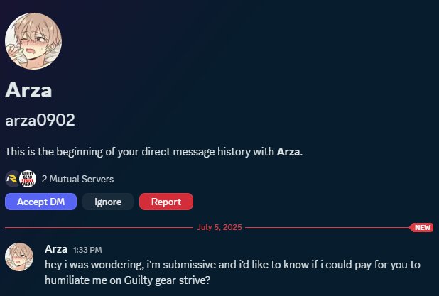 GirlfailWeiss's tweet image. Maybe I should reinstall Strive