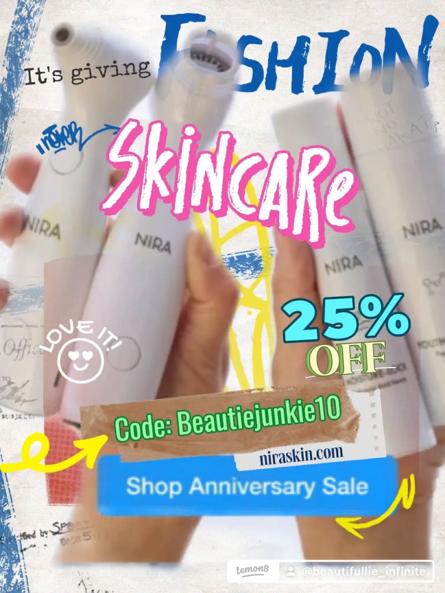 Locabella01's tweet image. Do You Have #FineLines &amp;amp; #Wrinkles. You’re Gunna Want A NIRA Laser. 93% Saw Positive Outcomes! Save 25% OFF with Code: 👉🏼Beautiejunkie10👈🏼 #skincare #beauty #selfcare #sale #skincareroutine #skincareproducts #collageninduction #hoodedeyes #eyebags #crowsfeet #technology