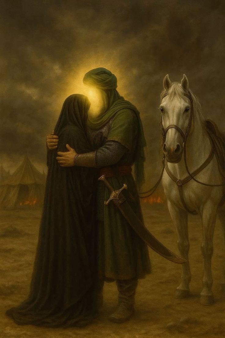 أنسبوني من أكون، أليس أنا ابن بنت نبيكم
أليس هذا رأسي الذي كان رسول الله يقبّله
ألم تسمعوا حديثه فيّ وفي أخي؟
فبأي ذنب تسفكون دم
ألا تخافون الله في قتلي
أما من حرمة لرسول الله بينكم
ويلكم، إن لم يكن لكم دين فكونوا أحرارًا في دنياكم
وارتقوا إلى شرف الرجال إن كنتم عربًا كما تزعمون.