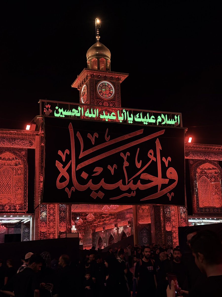 DckK0's tweet photo. ١٠ | مُحرّم :

السلام على الشيب الخضيب ، السلام على
الخد التريب ، السلام على البدن السليب 
السلام عليك يا ابا عبدالله الحُسين 💔🏴

عظم الله اجورنا واجوركم 
نسألكم الدعاء 

#ليلة_العاشر https://t.co/w5yAgH9HRa