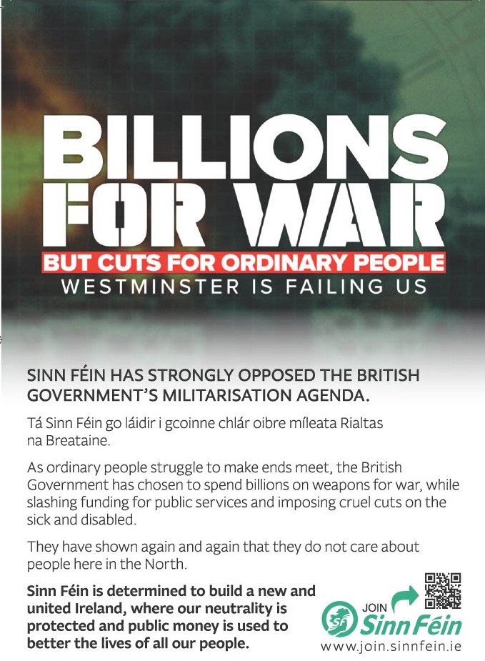 Derry SinnFein (@derrysinnfein) on Twitter photo 