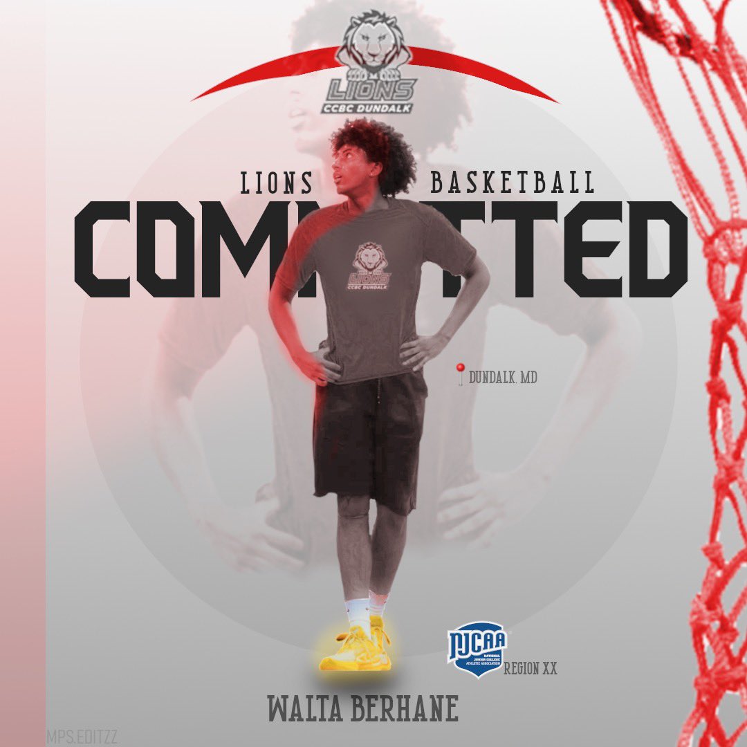 Thank God for this opportunity. Thank you to Coach Byron, Coach Perry and the rest of the ccbc mbb coaching staff for believing in me! 
🔥🦁