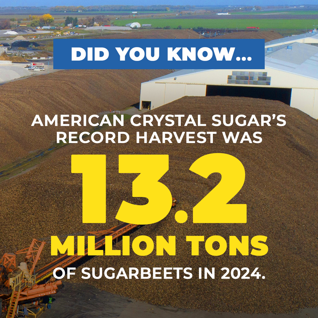 We're proud to be grower-owned, community-rooted, and globally connected. On International Day of Cooperatives, we celebrate the power of partnership – and the incredible result of working together: over 13 million tons of sugarbeets harvested in 2024.