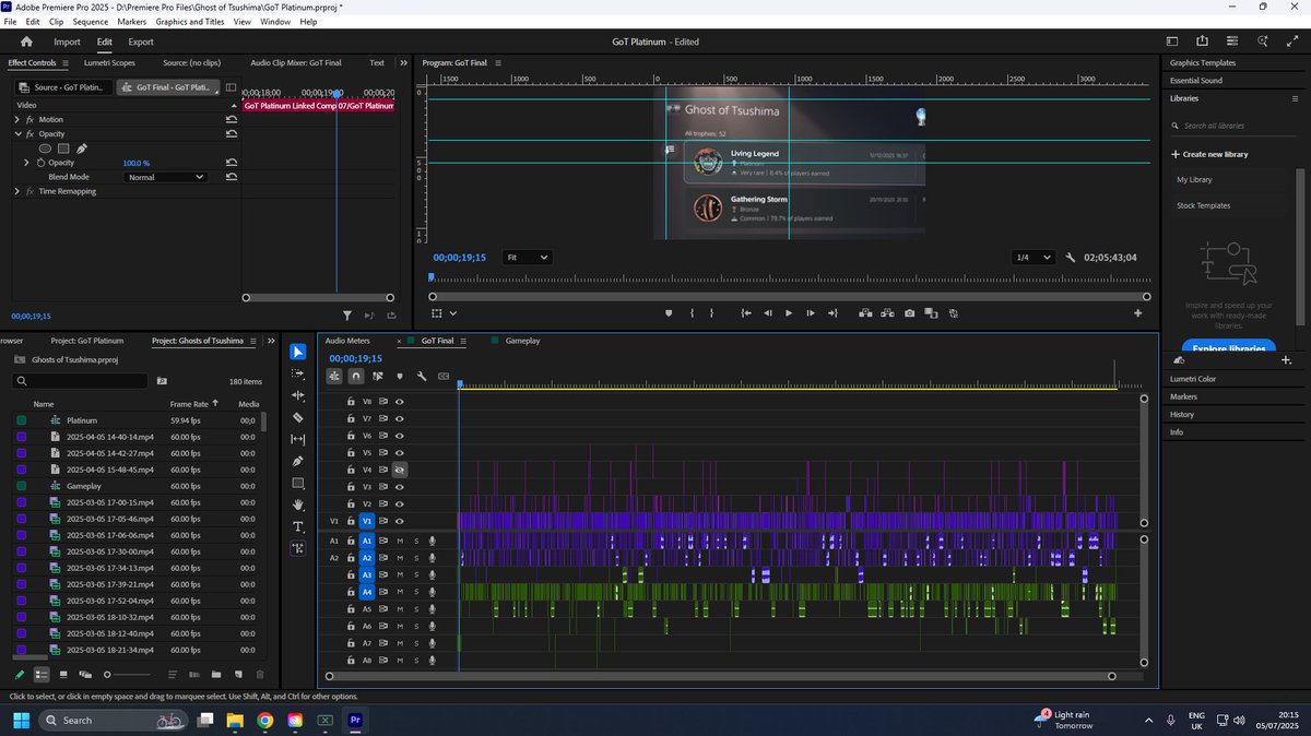 It is done. Should I add more music? Probably. Am I going to? No... I'm ready to start working on the next one instead