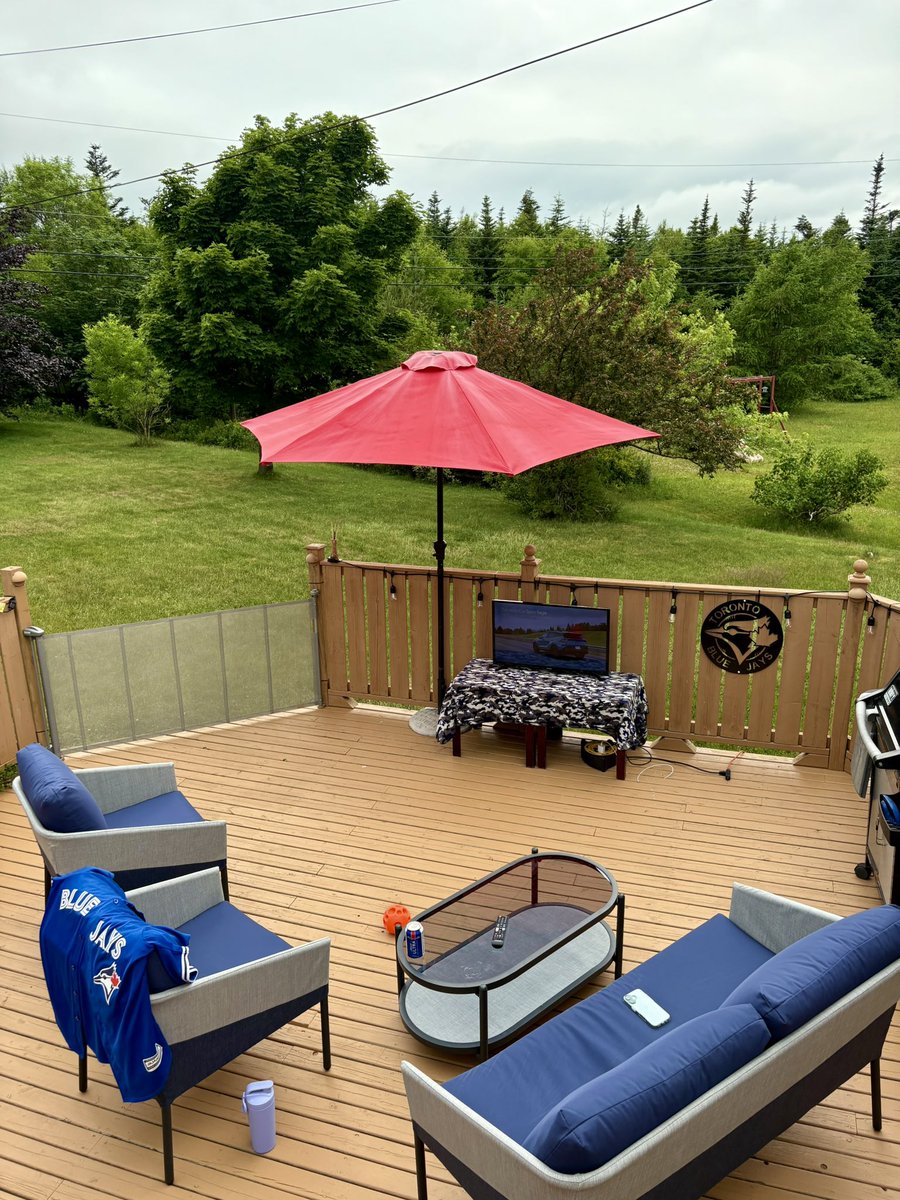 Roof is Open! #GoJaysGo #BlueJays <a href="/BlueJays/">Toronto Blue Jays</a> let’s make it 7. <a href="/ctrain_nl/">🫐 🇨🇦 Cardeladida 🇨🇦 🫐</a>