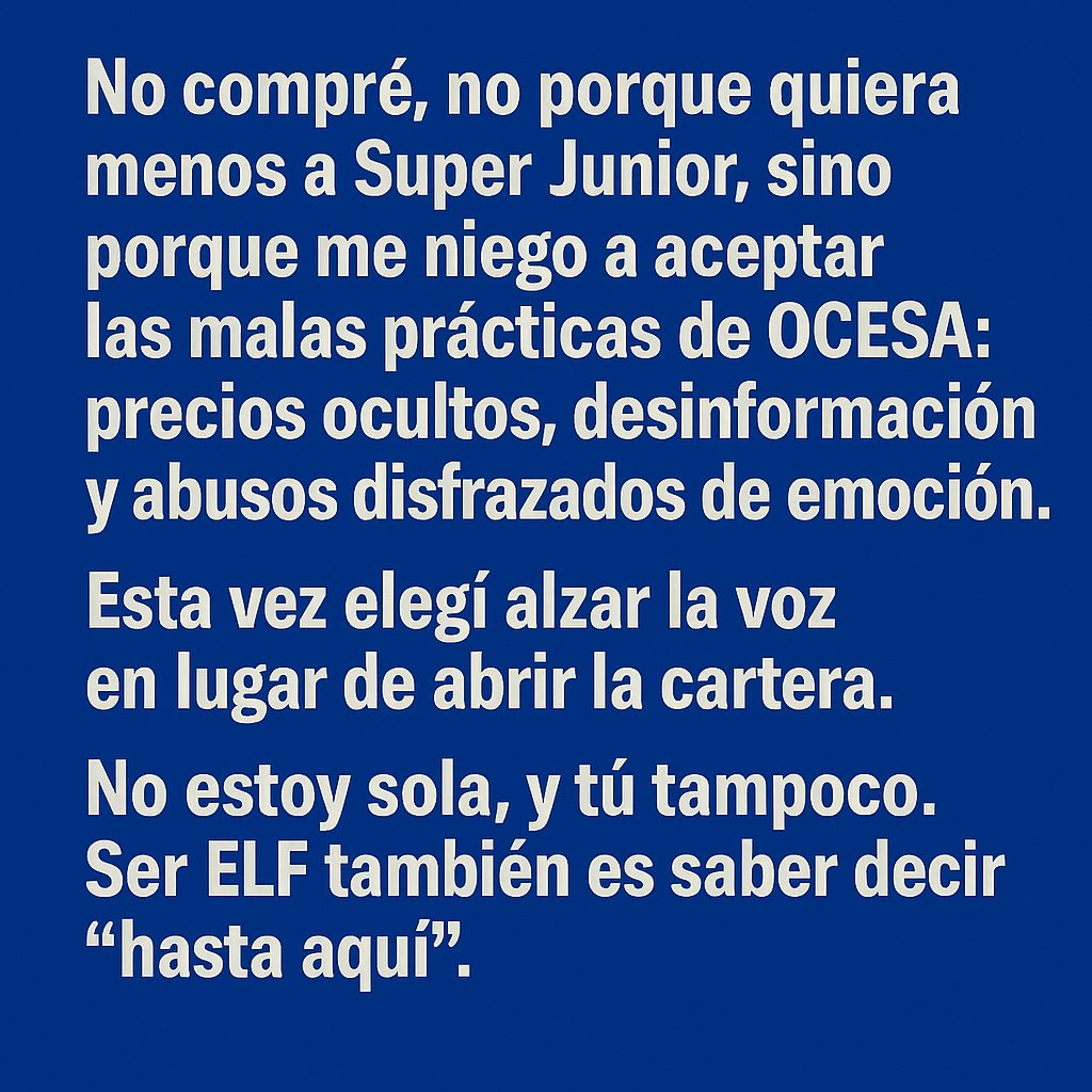 RegiiMora's tweet image. #ELF_NO_COMPRA #OCESA_OUT