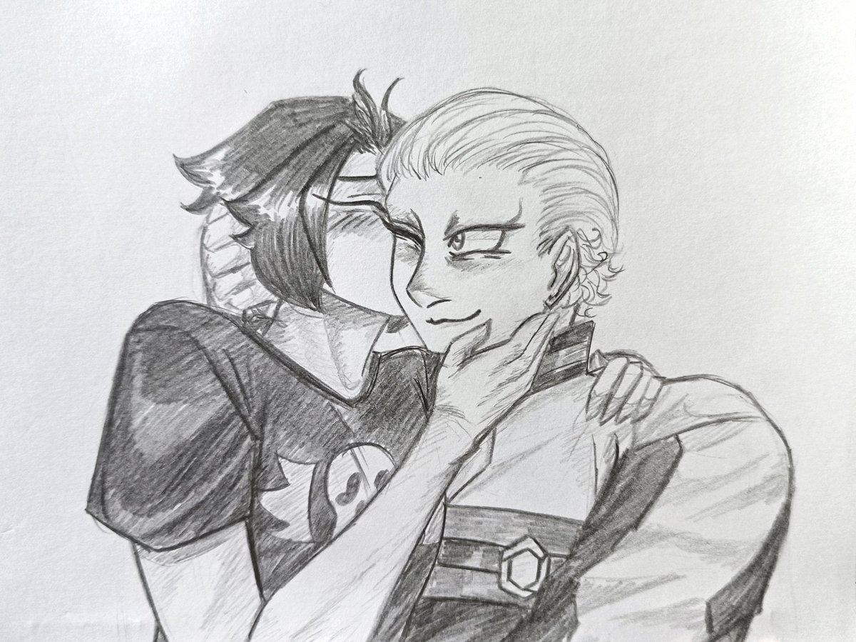 #hxh #phinfei #feitan #phinks #フィンフェイ

Little sketch for the soul