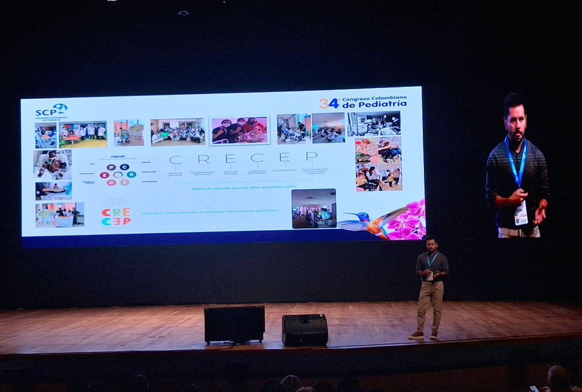 34 Congreso nacional de pediatría : CRECEP como grupo impacta positivamente en los desenlaces a largo plazo , cuando los niños y sus familias abandonan la ucip y  queda un tramo largo por recorrer ❤️❤️ <a href="/SCPNacional/">SocPediatria</a> <a href="/alapeorg/">ALAPE</a> #congresonacionaldepediatria