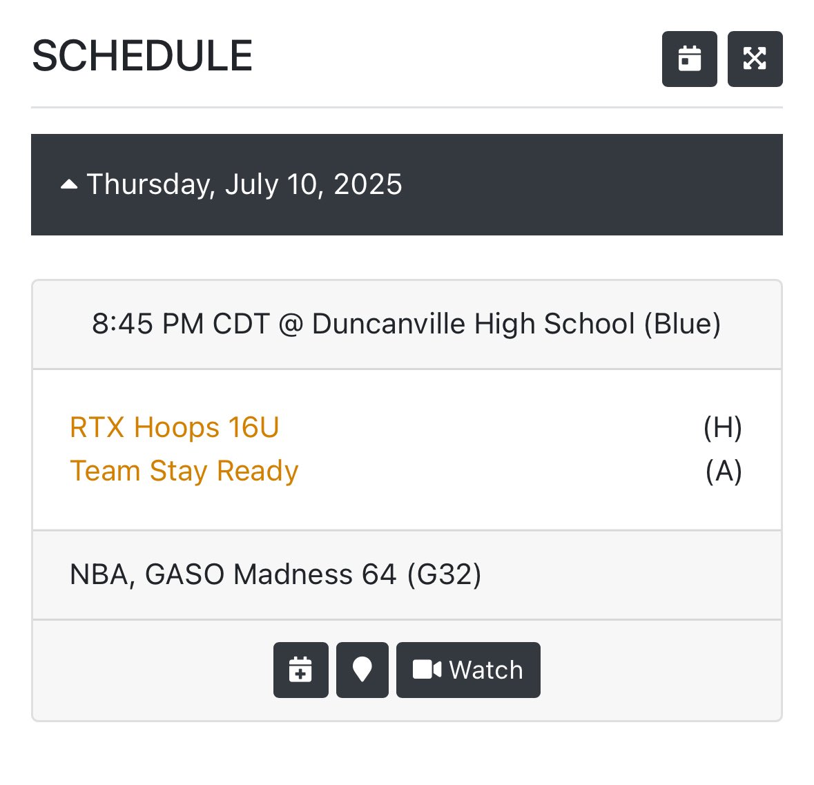 College Coaches,

Looking forward to this weekend <a href="/TexasHoopsGASO/">TexasHoops/GASO 🔗</a> w/ <a href="/rtxhoops/">RTX Hoops</a>. Here is our 1st game this Thursday and the rest will follow. <a href="/GASOMass/">Ryan Massad 🔎</a> <a href="/GASOLyndon/">Lyndon Cook 🔗</a> <a href="/GASOBlue/">Blue Zertuche 🔗</a> <a href="/iFilmHoopers/">Michael Timmins</a>
