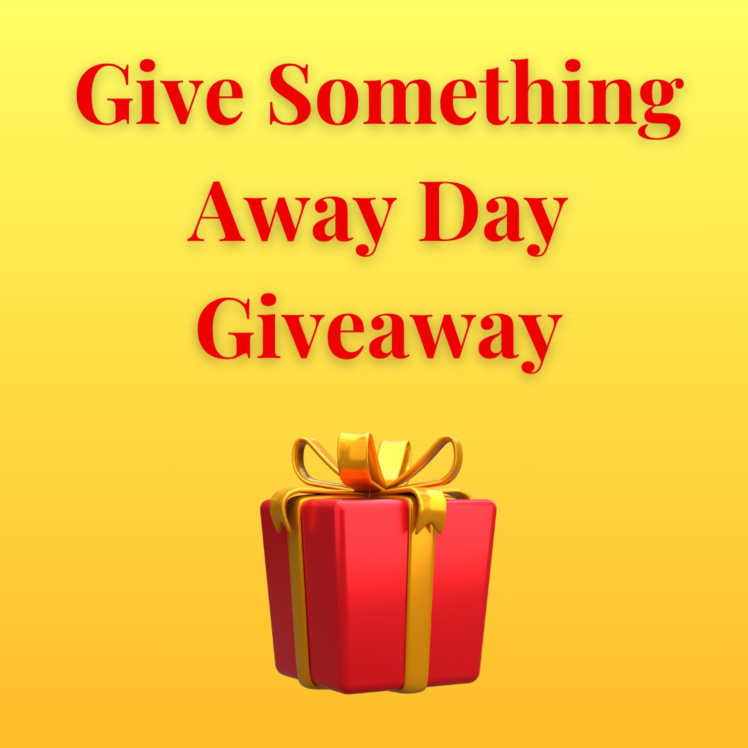 JaeFiction's tweet image. Today is Give Something Away Day, so I put together a fun sapphic #bookgiveaway!
You can win one of 4 book bundles:
π³οΈβπ Slow-burn bundle
π³οΈβπ Spicy reads bundle
π³οΈβπ Historical romance bundle
π³οΈβπ Paranormal romance bundle
Enter the giveaway here: airtable.com/appr5l3oRiRCCvβ¦