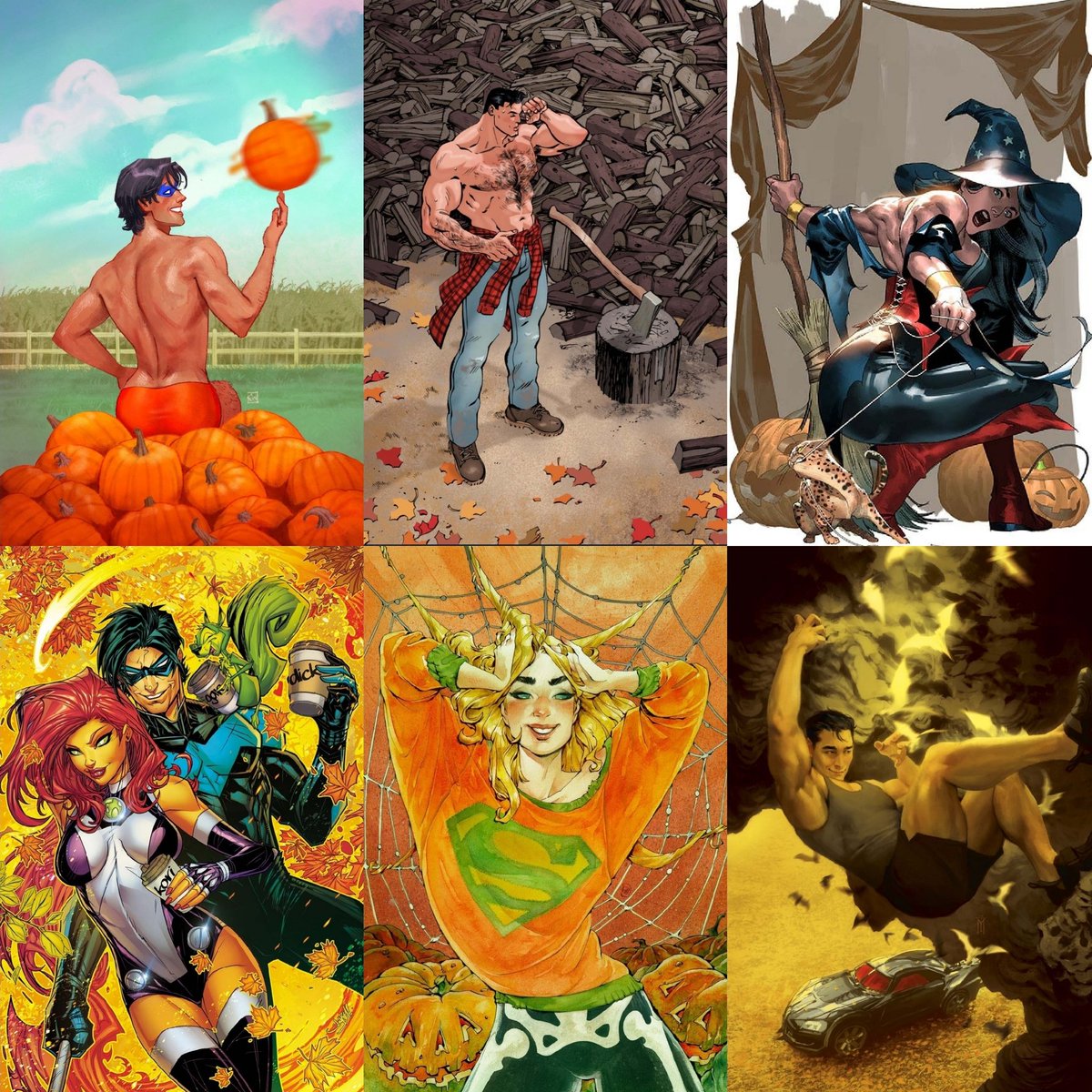 dcuworld's tweet image. Dc&apos;s Pumpkin Spicy Variants releasing in September!
