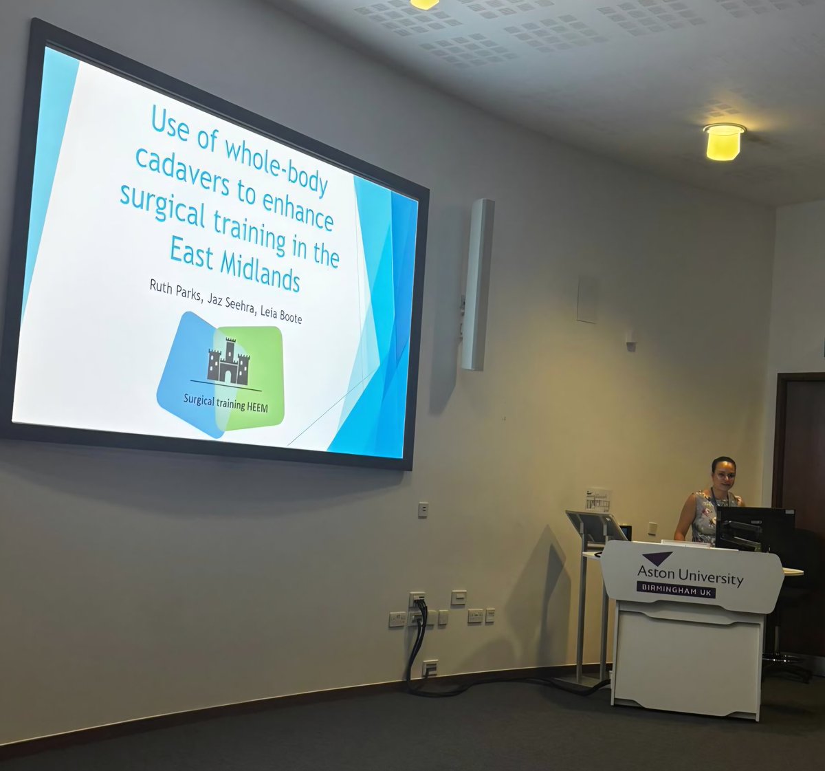 Ruth Parks (@ruthmparks) on Twitter photo Presenting our work on enhancing surgical training in the East Midlands in conjunction with <a href="/UoNAnatomy/">Anatomy - University of Nottingham</a> using prosections for <a href="/CST_HEEMNorth/">Core Surgery HEEM North</a> and cadaveric surgical skills days for higher trainees at <a href="/BACA_Anatomy/">BACA</a> summer meeting <a href="/BooteLeia/">Leia Boote</a> <a href="/JazSeehra/">Jaz Seehra</a> #surgicaltraining Presenting our work on enhancing surgical training in the East Midlands in conjunction with <a href="/UoNAnatomy/">Anatomy - University of Nottingham</a> using prosections for <a href="/CST_HEEMNorth/">Core Surgery HEEM North</a> and cadaveric surgical skills days for higher trainees at <a href="/BACA_Anatomy/">BACA</a> summer meeting <a href="/BooteLeia/">Leia Boote</a> <a href="/JazSeehra/">Jaz Seehra</a> #surgicaltraining