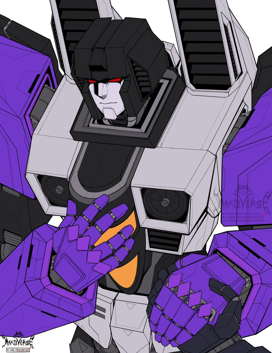 Maxieverse's tweet image. Also here’s Skywarp. Whose hand is he holding? Hmm… #Transformers