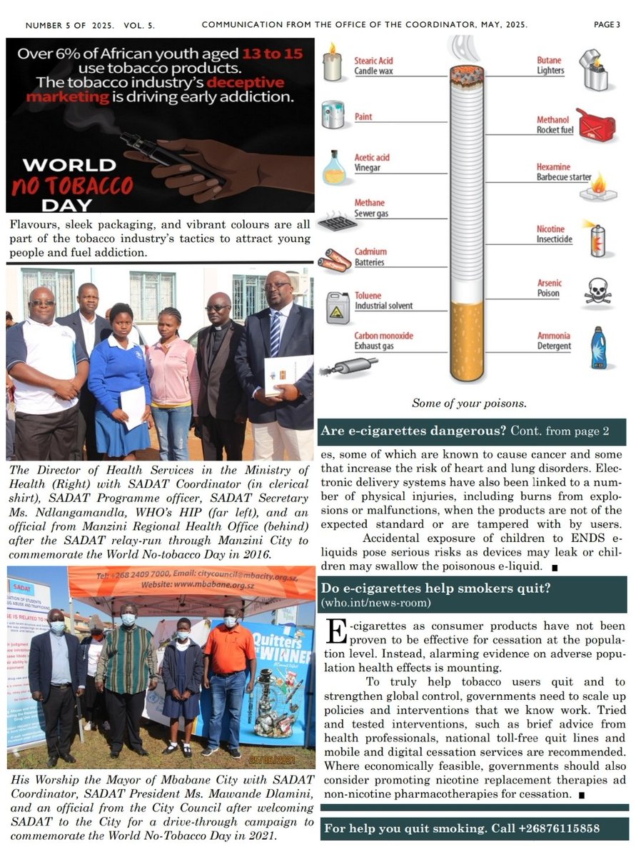 SADATEswatini's tweet photo. May 2025 newsletter https://t.co/Mqa8fV5wiJ