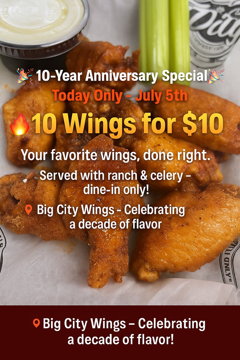 Celebrating a Decade of flavor &amp; Dodgers loss!