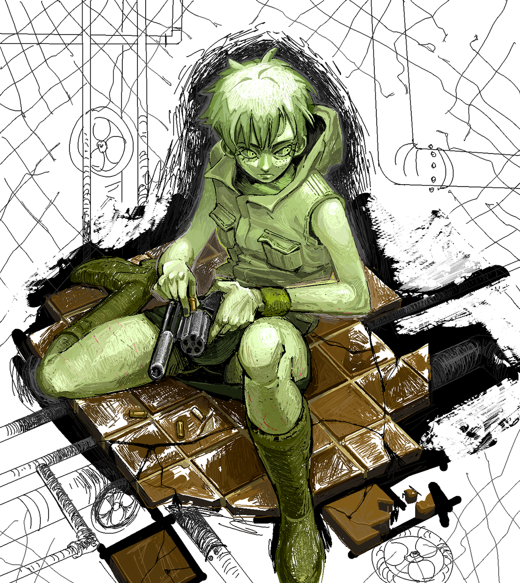 grechushk4's tweet photo. AHHAH I FINISH THIS PIECE
#silenthill #sh3 #HeatherMason https://t.co/N33FsRnm6g