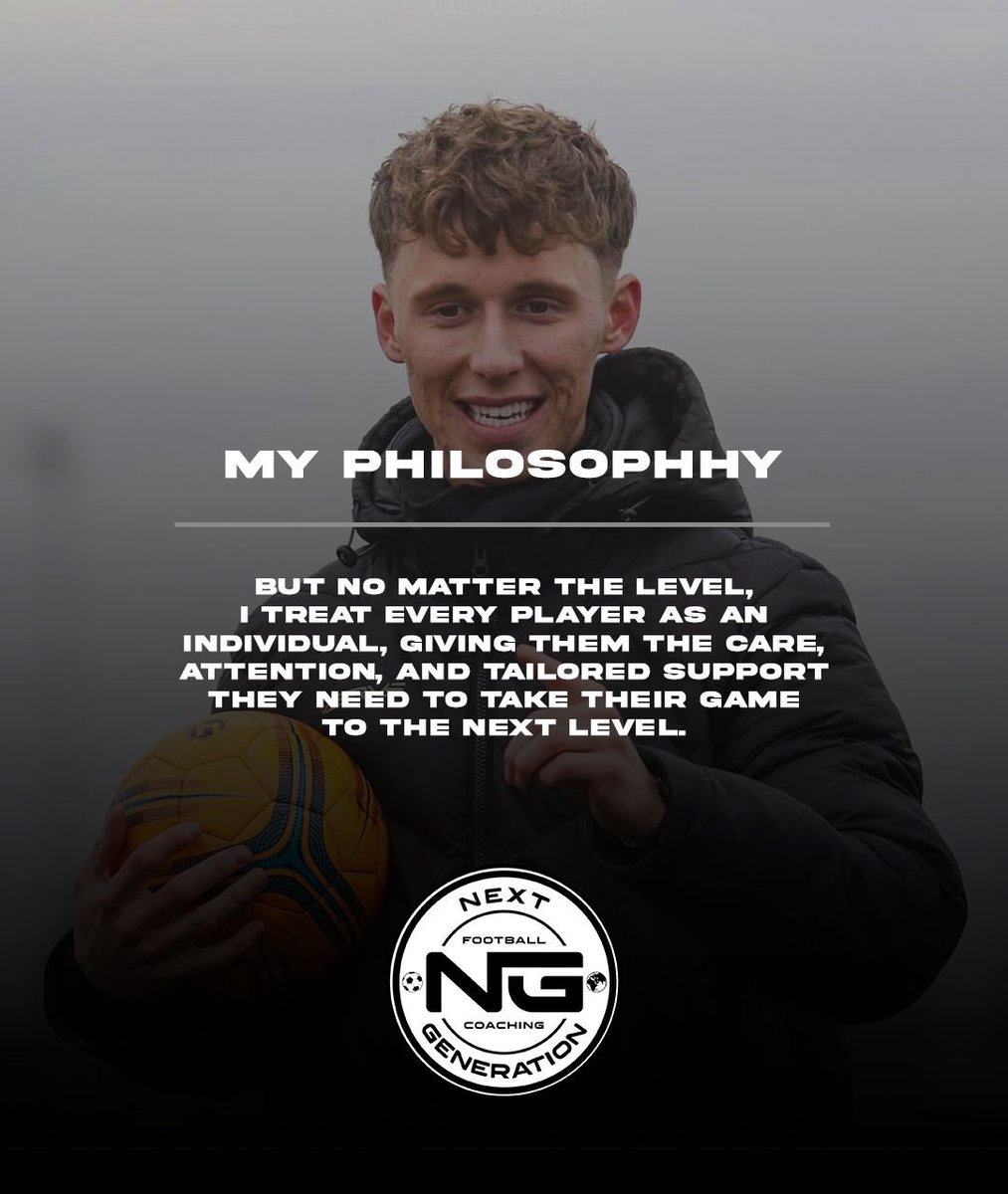 Welcome to Next Generation football coaching!

I’m excited to announce the launch of my new company! I’m continuing to work with elite players and expanding my elite training groups. Bigger, better, and more driven than ever.⚡️📈