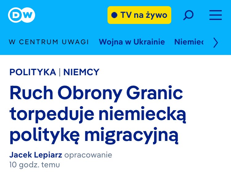 Największe wyróżnienie, jakie kiedykolwiek dostałem.
#RuchObronyGranic