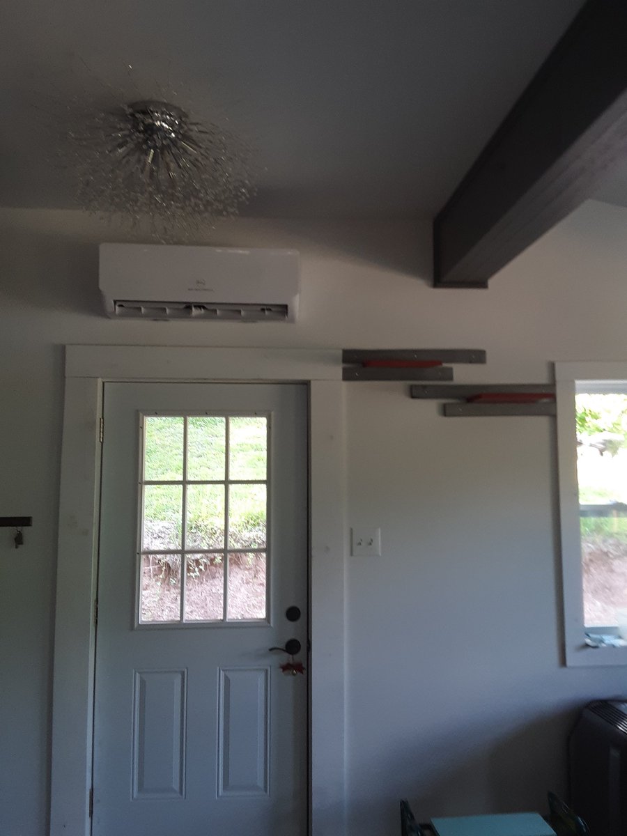 Glowing review for the EG4 Solar AC (installed in the she-shed): it’s basically the MVP of my backyard!  After 48 hours of pure solar-power this bad boy kept the shed at 70°F during the day with 50% humidity (90⁰F outside); like a mini Arctic getaway!  No grid, no problem!