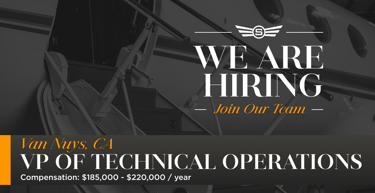 Silver Air is seeking a seasoned VP of Technical Operations (DOM) to lead the strategic and operational management of aircraft maintenance across our fleet in Van Nuys, CA!

🔧 $185,000 - $220,000/yr
🔧 Unlimited PTO

Apply here ➡️ bit.ly/3T67lzd