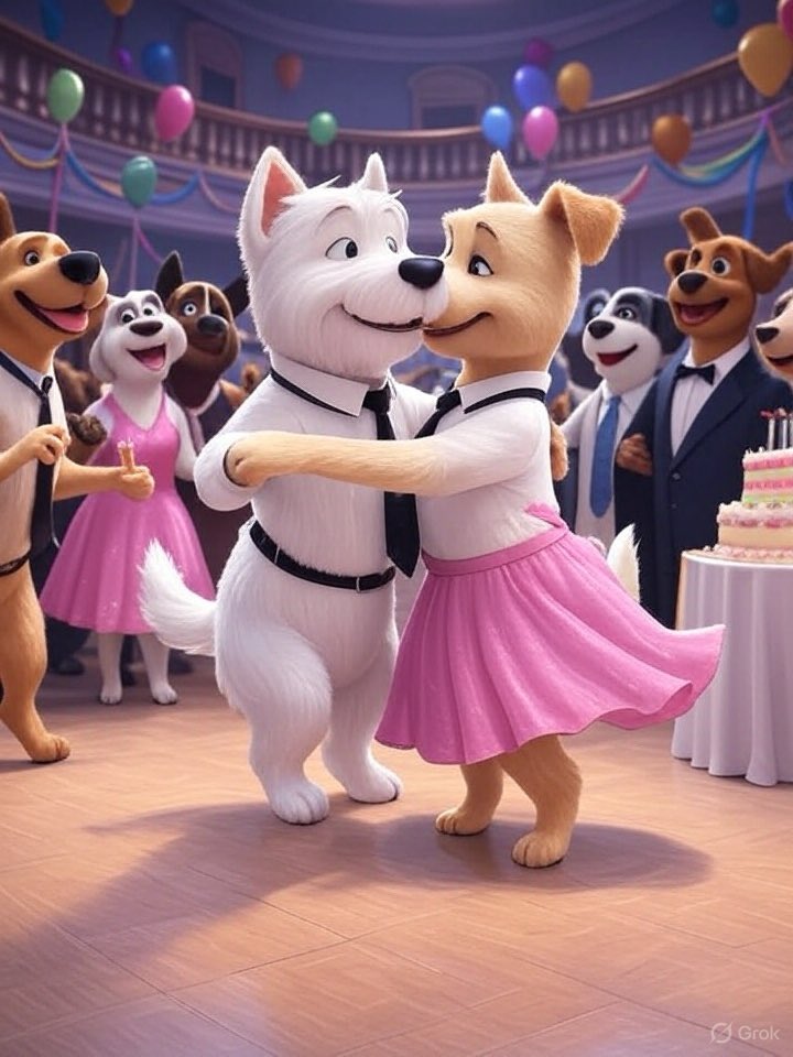 Let’s get dis pawty started <a href="/tbear144/">Miss Emony</a>. Somebody get Emony a pink drink me will have a noggy egg.