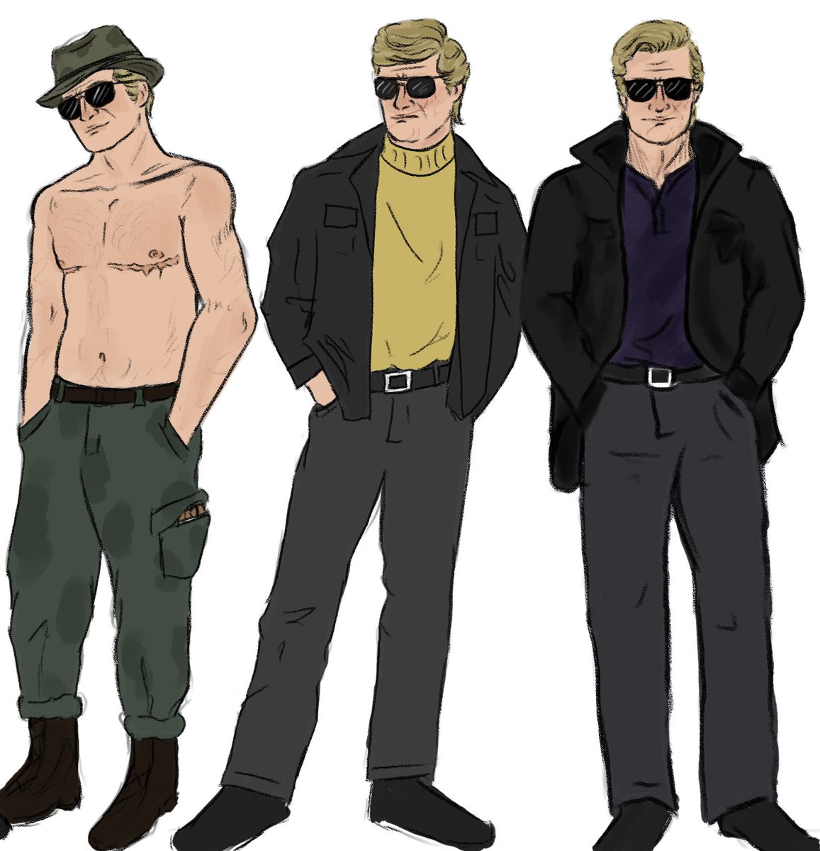 pyrrultra's tweet image. Sketched Adlers life timeline
You can tell I didnt want to draw his hands or shoes