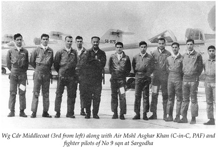 DGPR_PAF's tweet image. *Today in History*
On this day, we commemorate the birth of Wg Cdr Mervyn Leslie Middlecoat (Shaheed), SJ with Bar, born on 06 July 1931 in Ludhiana, India. He grew up in Lahore, studying at St. Anthony’s School and briefly at Burn Hall College, Abbottabad, before joining…