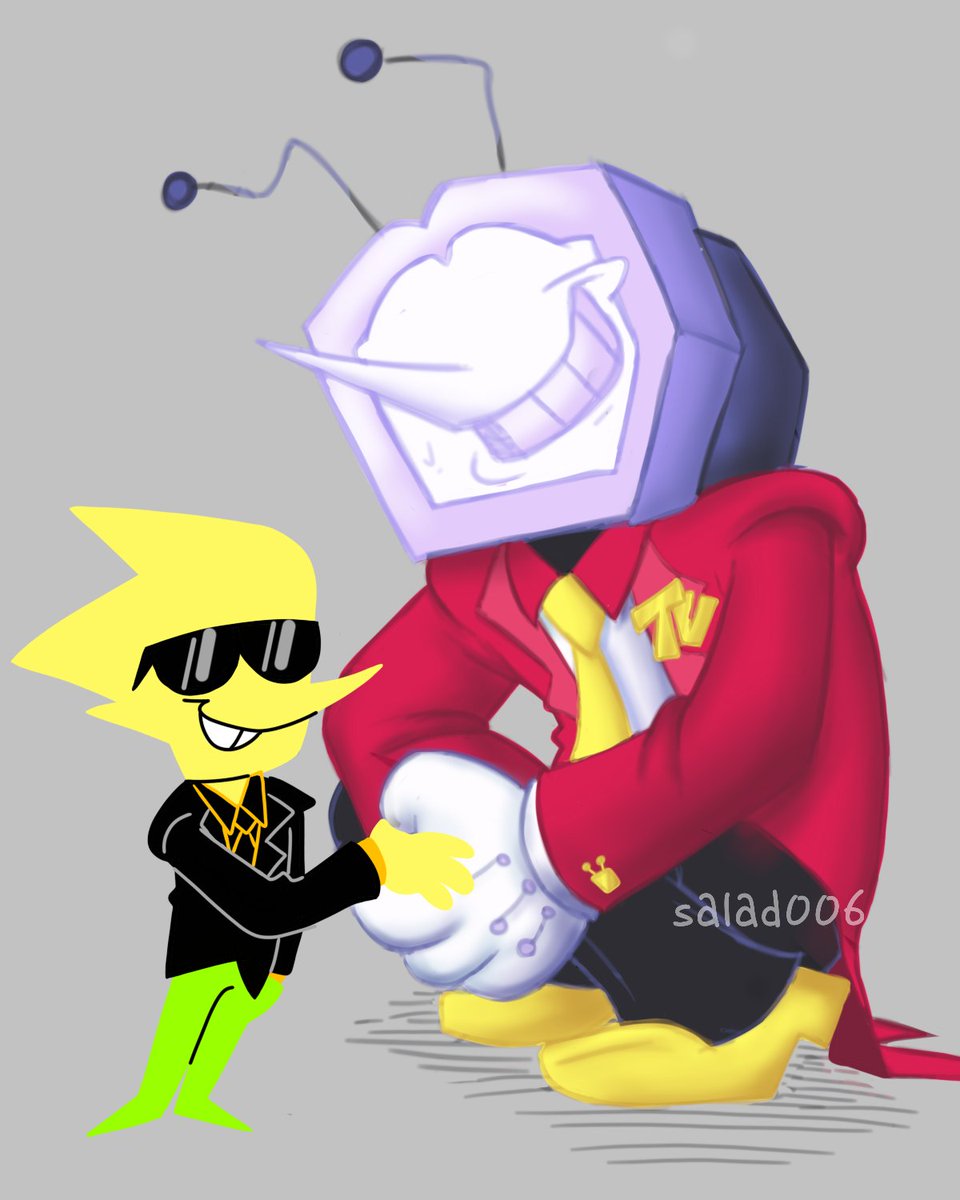Yellow spamton #deltarune