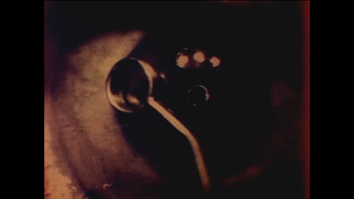 blackzerodisc's tweet image. Christine Lucy Latimer's Over {Past:Future} Sight (2006-07). The film is featured on our new Fragile Systems disc and includes an illuminating audio commentary by Christine and her father Phil (whose eye is the film’s primary subject).