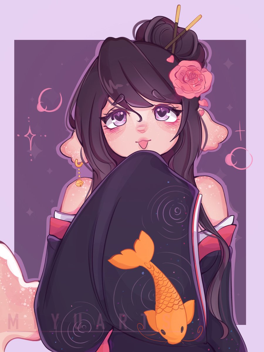 miyuartss's tweet image. Look how cute Kimiko is!! (✿˵ ꒡3꒡˵)
Belongs to : Pixkei on Artfight !!
#artmoots #originalcharacter