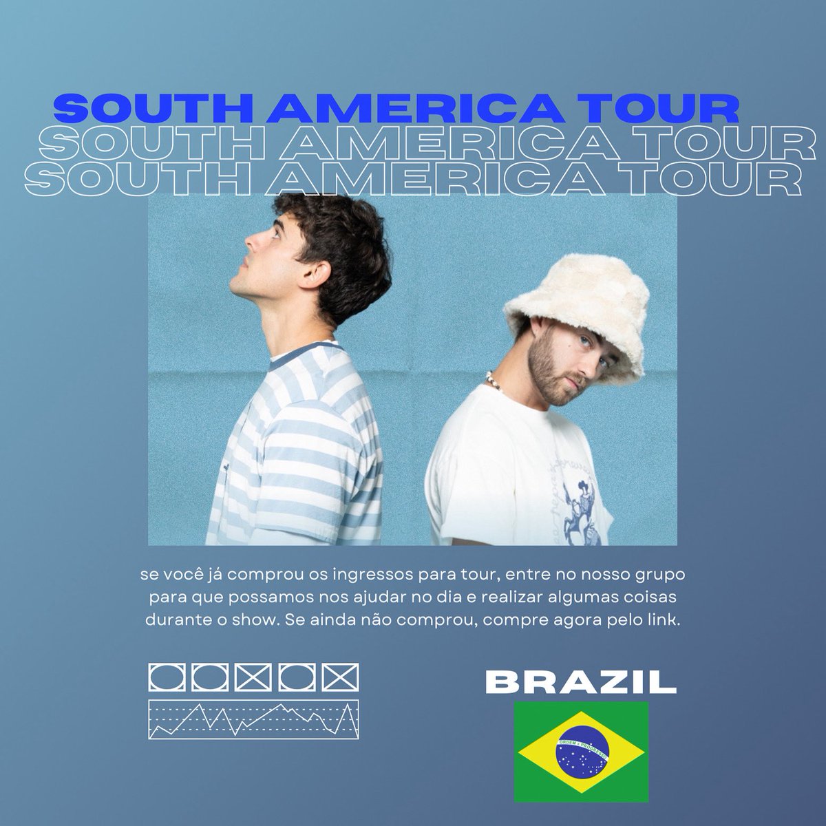 heavewilk's tweet photo. vamos ver nossos garotos!!! 

comprem os ingressos pelo link abaixo 

@JVCKJ @jackgilinsky @JackAndJack https://t.co/9pzNjfNUzA