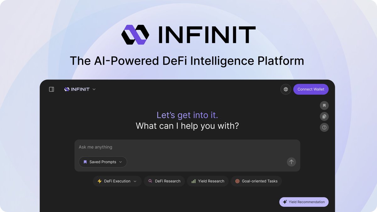Approvals are one of the biggest attack positions in DeFi

malicious contracts can drain funds through approvals or hidden permission changes

Infinit addresses this by letting agents actively manage token approvals on your behalf within clearly scoped sessions

How it works: