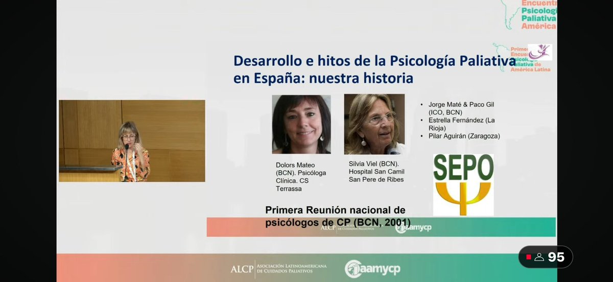 kruzsjulve's tweet photo. 1er Encuentro de Psicología Paliativa de América Latina  organizado por la @_ALCP 
Excelente. Brillante. Grandes profesionales y contenidos. Agradecimiento y aprendizaje de nuestr@s maestr@s y comprometid@s con el futuro Ciencia y arte
@PScbcp @SCBCPal 
#SEPP-Psicopalis @secpal_ https://t.co/FmilyMhzSJ