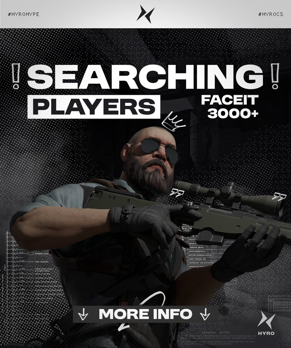hyroesports's tweet image. Team HYRO are actively scouting, high-performance individuals who are fully committed to growth, excellence, and long-term success.

Currently Recruiting: We are seeking competitive and mature individuals to complete our lineup.

Shoot a DM to Apply!
#LFP  #cs2team #cs2 #hyrohype
