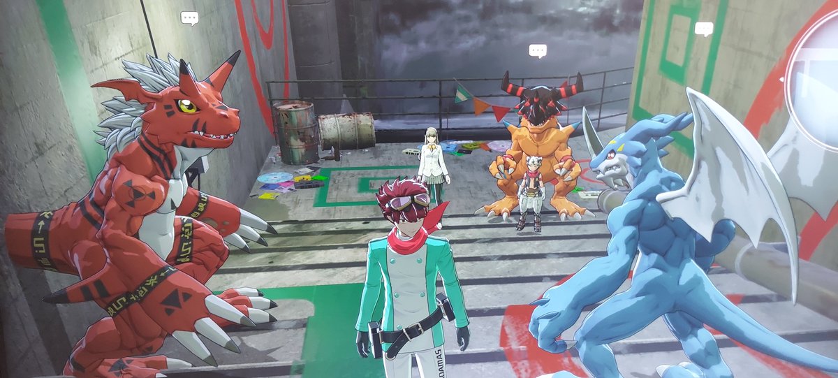 NinDrite's tweet image. Squad from today&apos;s demo.

#Digimon #TimeStranger